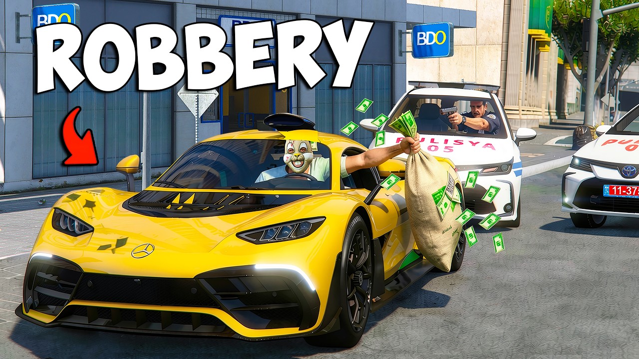 I Robbed All Banks Using Supercar sa GTA 5