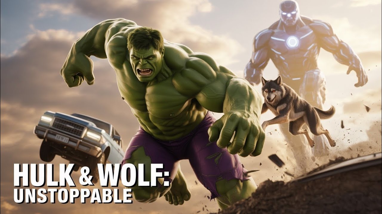 Hulk & Wolf Unleashed: Hollywood Monster Rampage 2025 | Viral