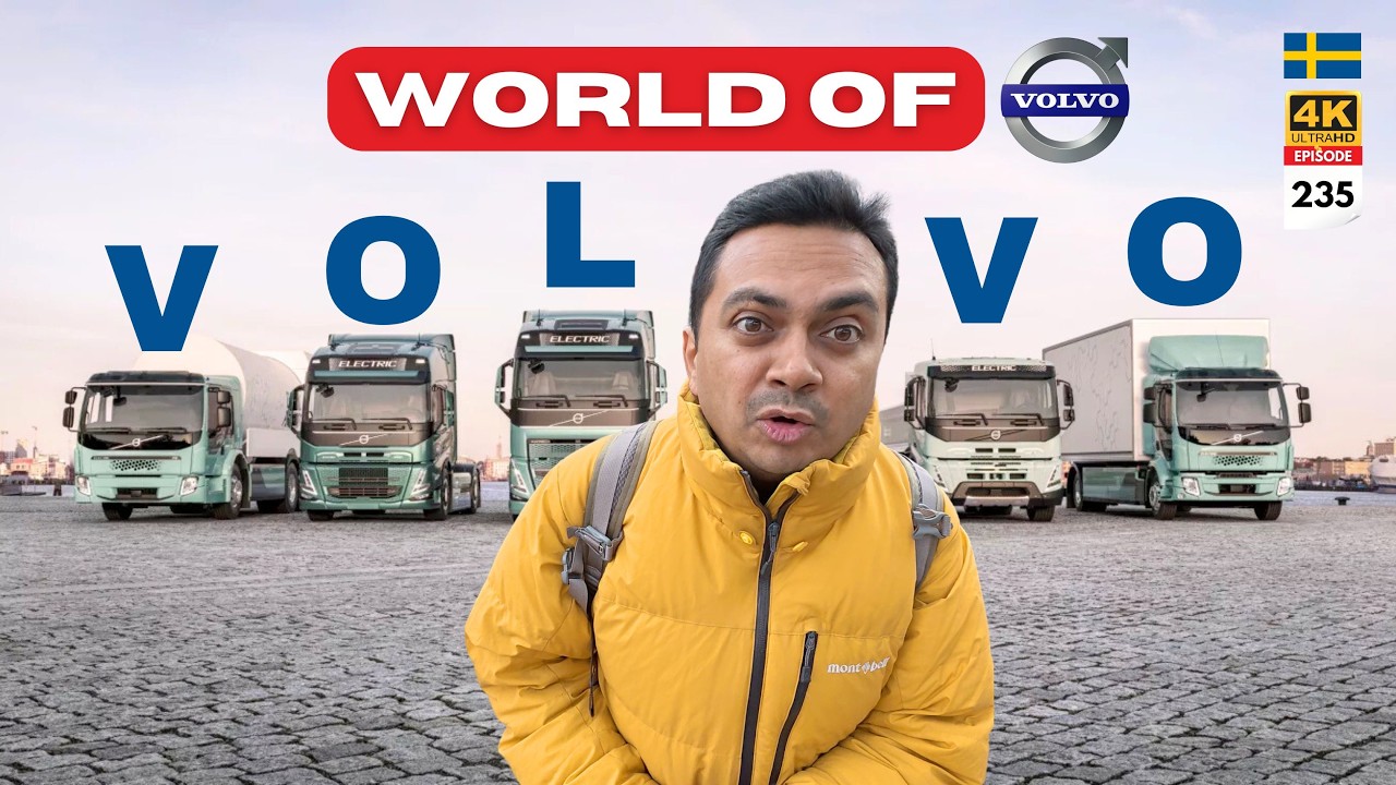 EP 235 വോൾവോ വണ്ടികൾ ഉണ്ടാക്കുന്ന സ്ഥലം | World of VOLVO in Sweden | Volvo Car, Bus & Truck