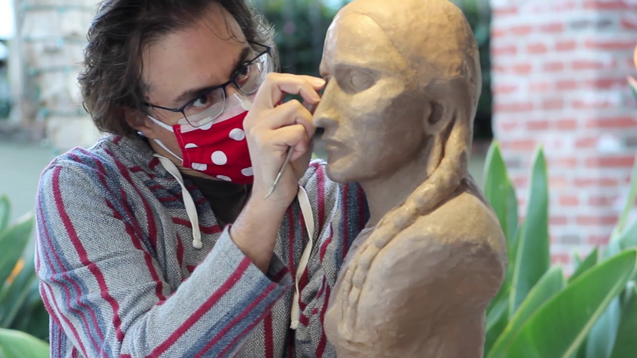 Lynn Forbes Scultpure Adapts to Covid-19