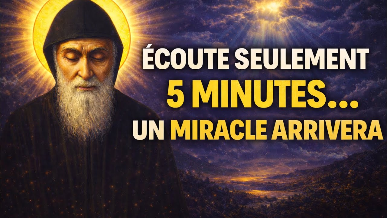 SAINT CHARBEL, INTERVIENS : PRIÈRE POUR UNE GUÉRISON IMPOSSIBLE ❤️🙏