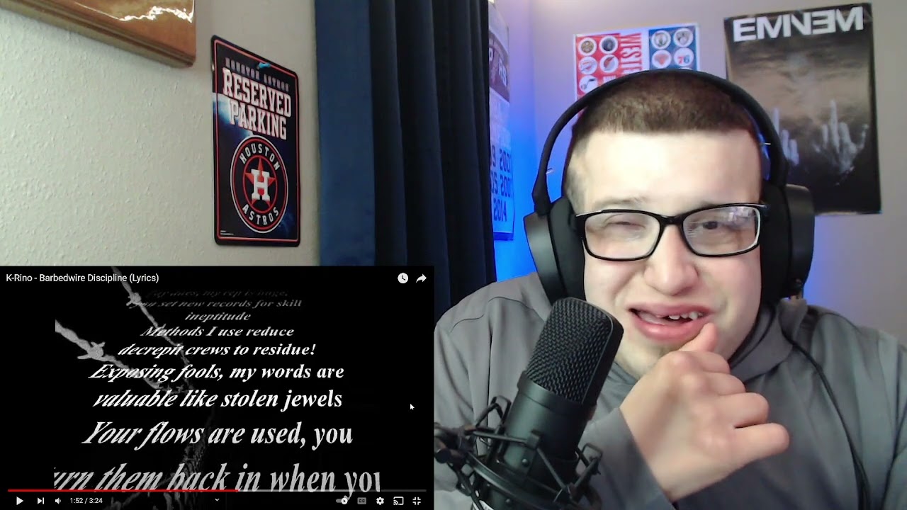 K-Rino - Barbedwire Discipline (Lyrics) (REACTION).🔥🔥🔥