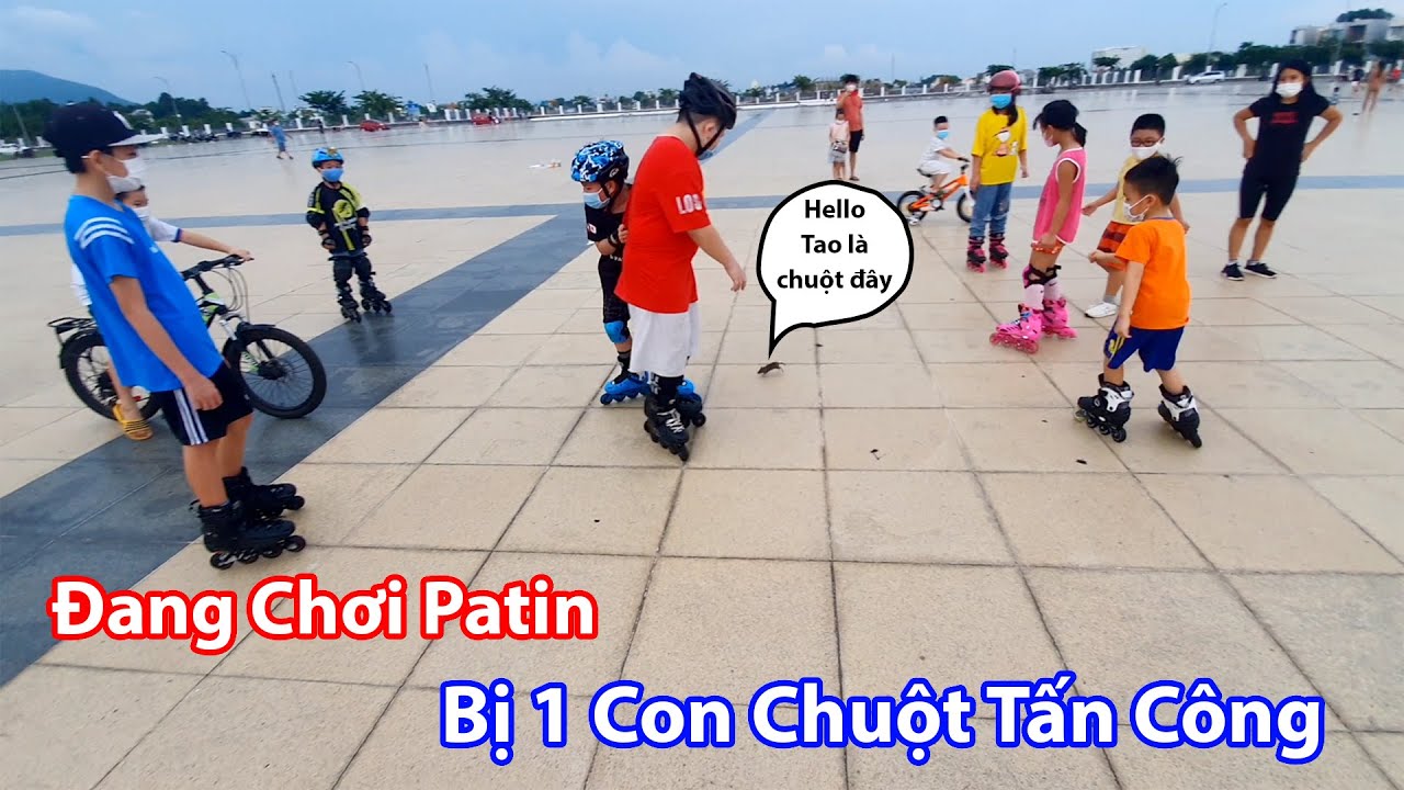 Đang Chơi Patin Gặp Chú Chuột Đi Lạc