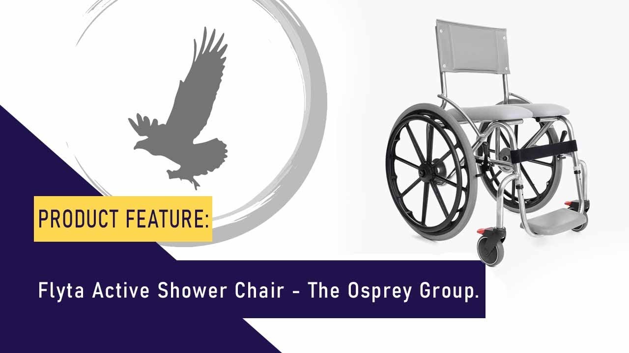 Flyta Active Shower Chair - The Osprey Group.  Product feature.
