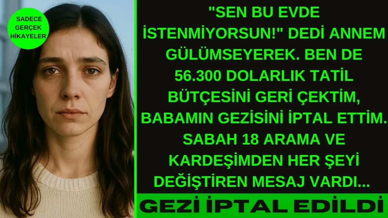 HEPİMİZ KARAR VERDİK — BABANIN DOĞUM GÜNÜNE GELMENİ İSTEMİYORUZ!” DEDİ ANNEM...