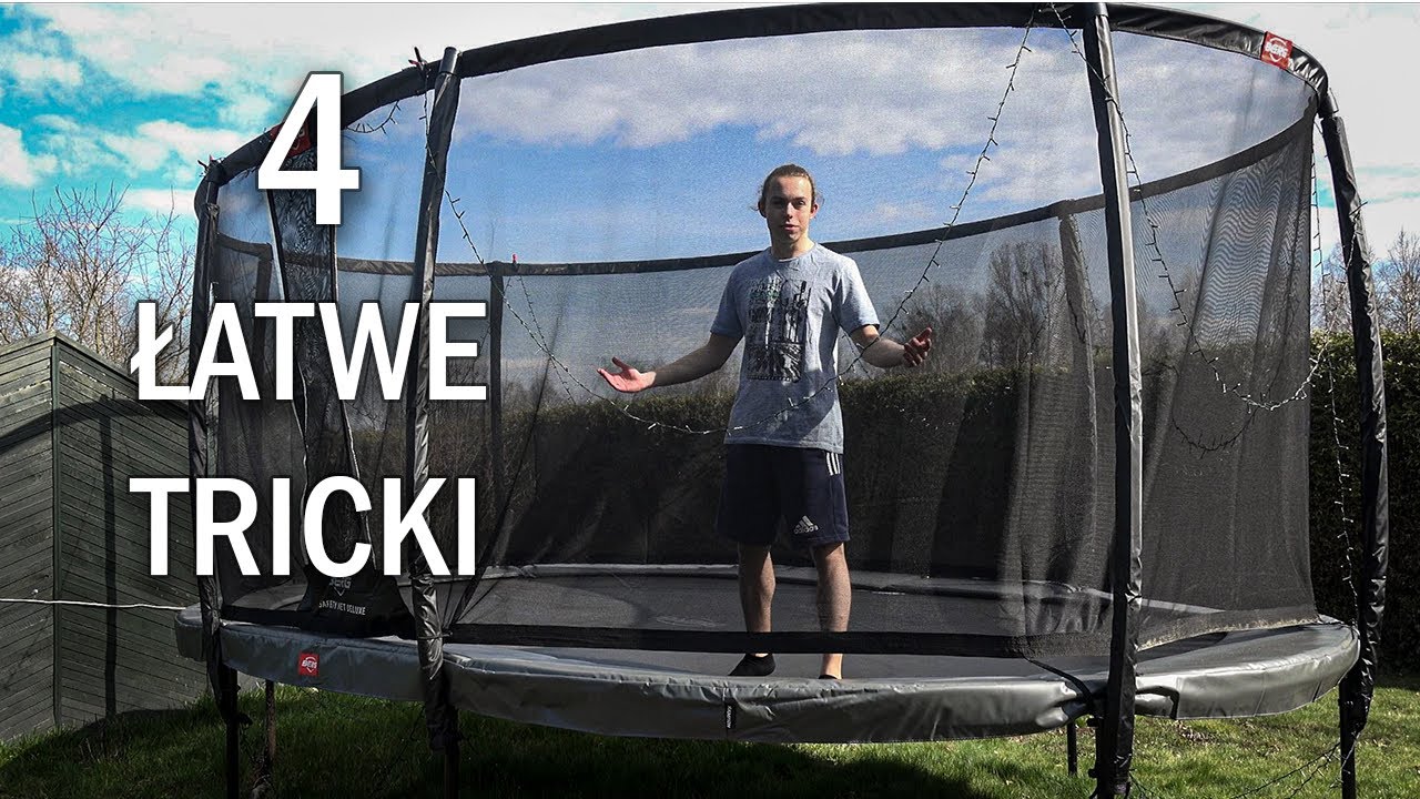 SZYBKIE I ŁATWE TRICKI NA TRAMPOLINIE!