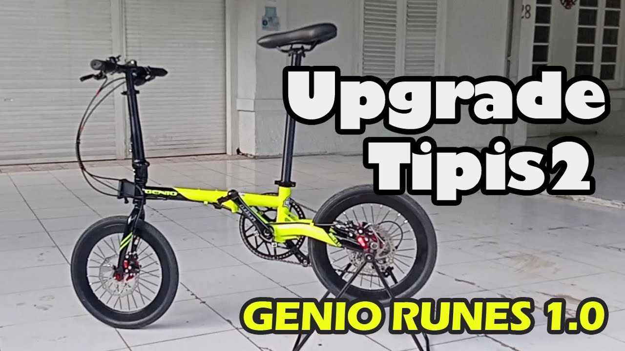 GENIO RUNES 1.0 | Upgrade Tipis Bikin Kelimis _ Seli Chromoly | how to upgrade a bike