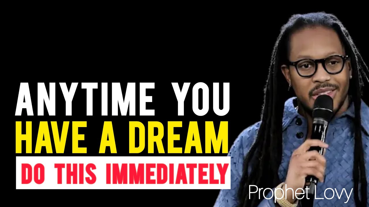 In Your Dreams, Pay Attention to These Signs: Do This Immediately After You Wake Up| Prophet Lovy