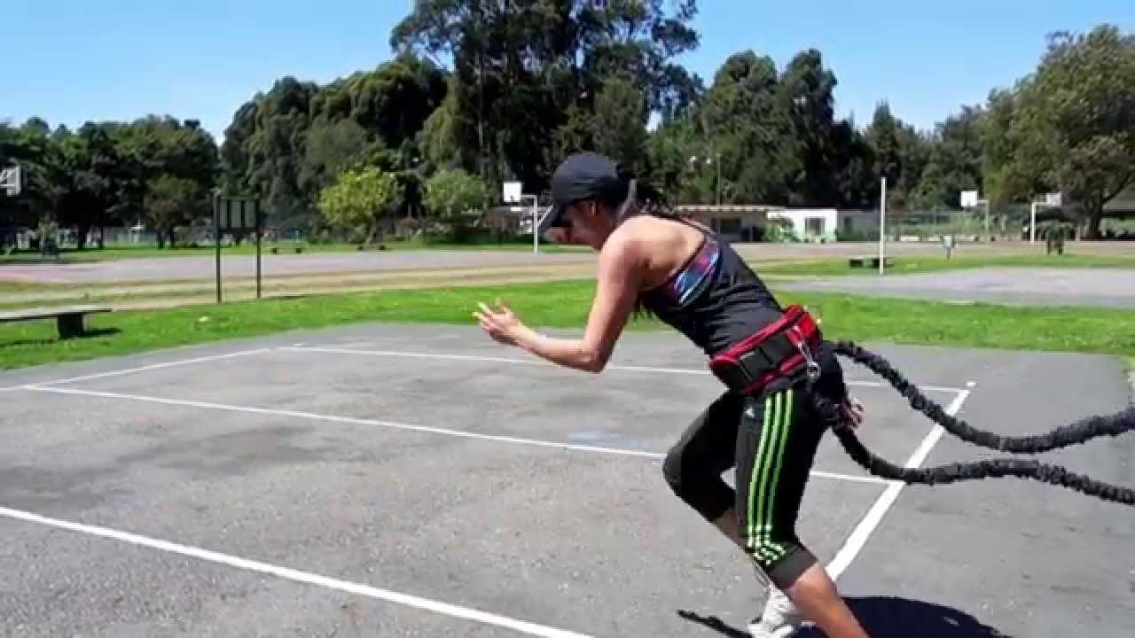CINTURON CON BANDAS ELASTICAS fuerza potencia