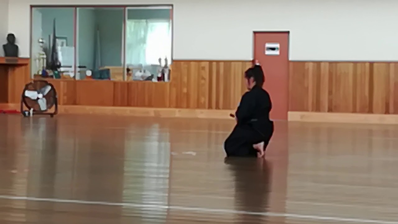 First kyu iaido grading