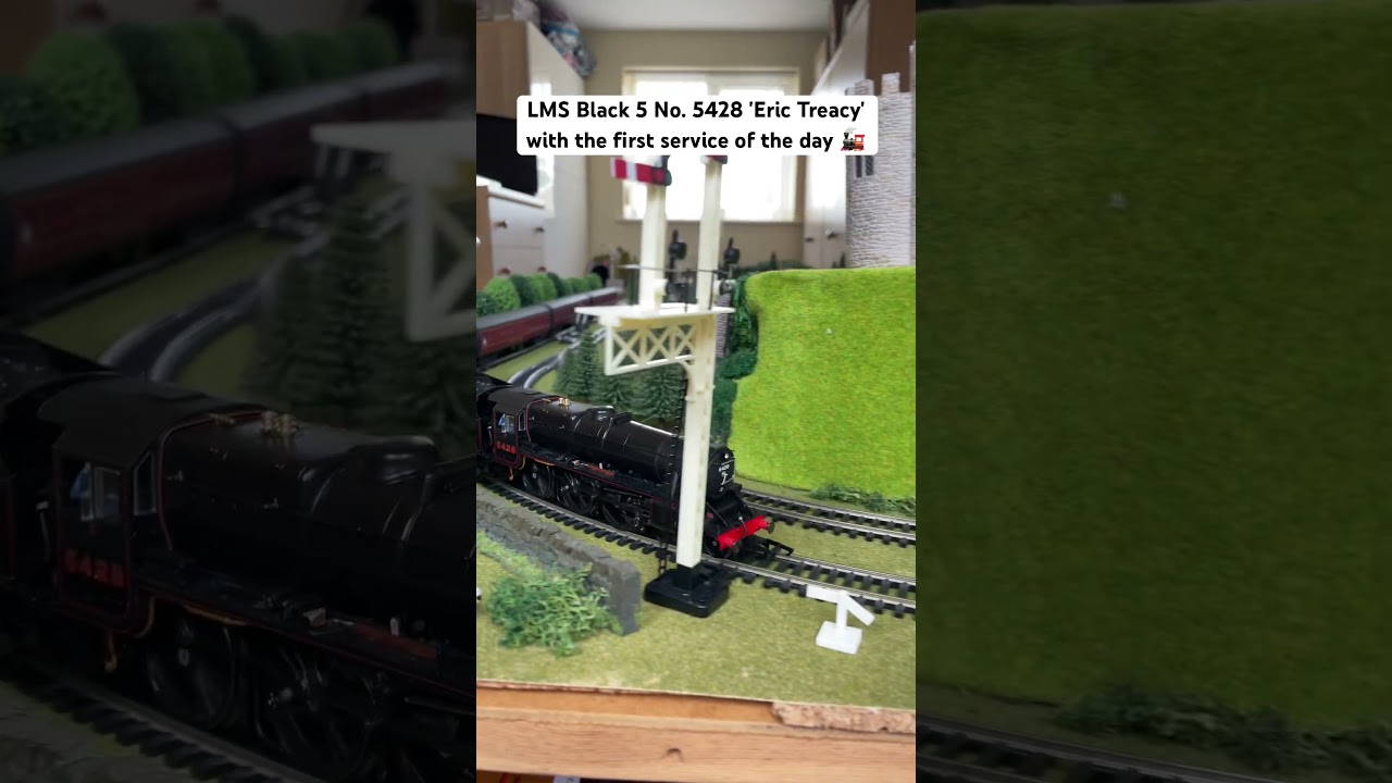 My favourite Stanier Black 5! 🚂 5428 'Eric Treacy' 🙌🏻 #modelrailway