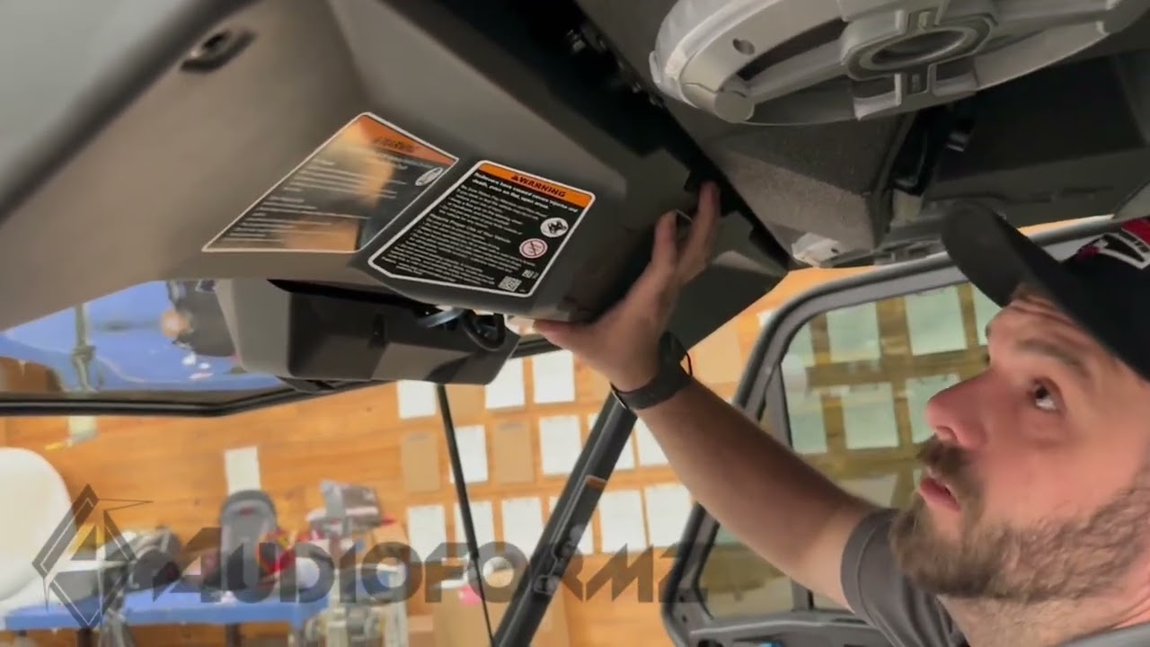 Installing our Level 6 top on a 2023 Canam Defender Max Limited
