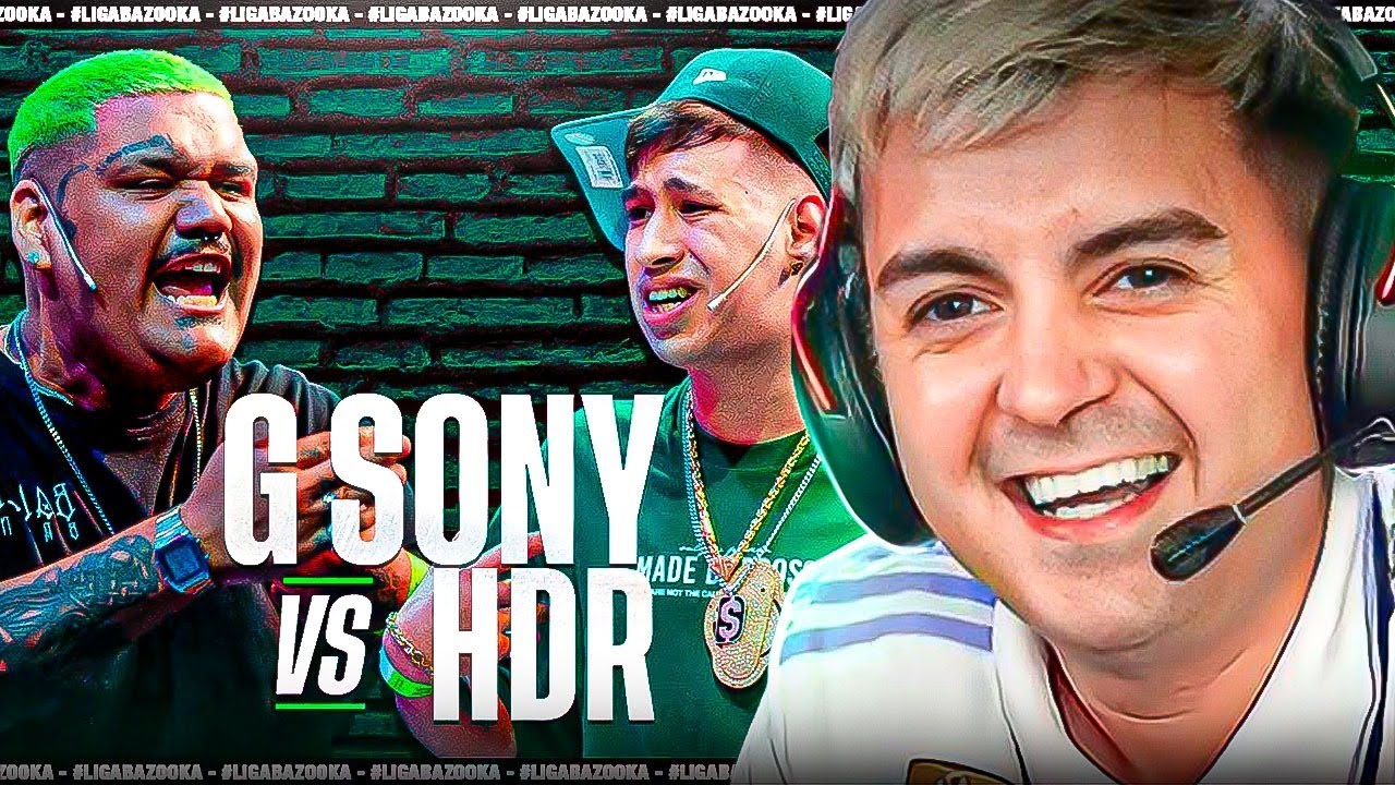 LA BATALLA del A&Ntilde;O 💥 GSONY vs HDR LIGA BAZOOKA