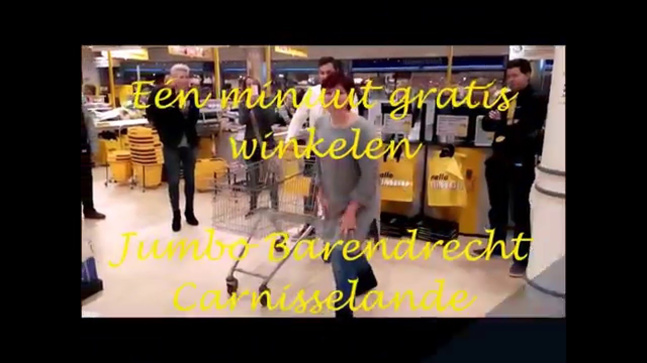 Eén minuut gratis winkelen bij Jumbo Barendrecht