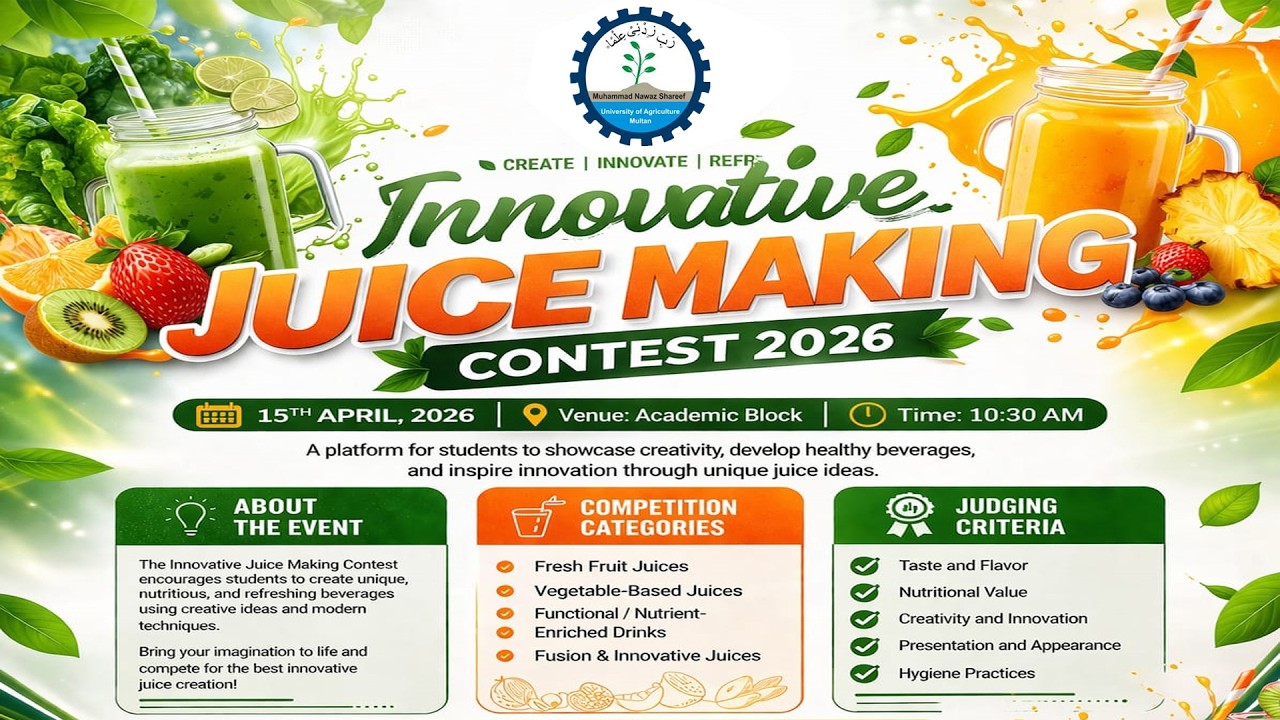 Innovative Juice Making Contest 2026/MNSUAM