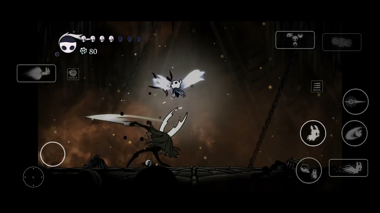Finally finishing the game hollow knight