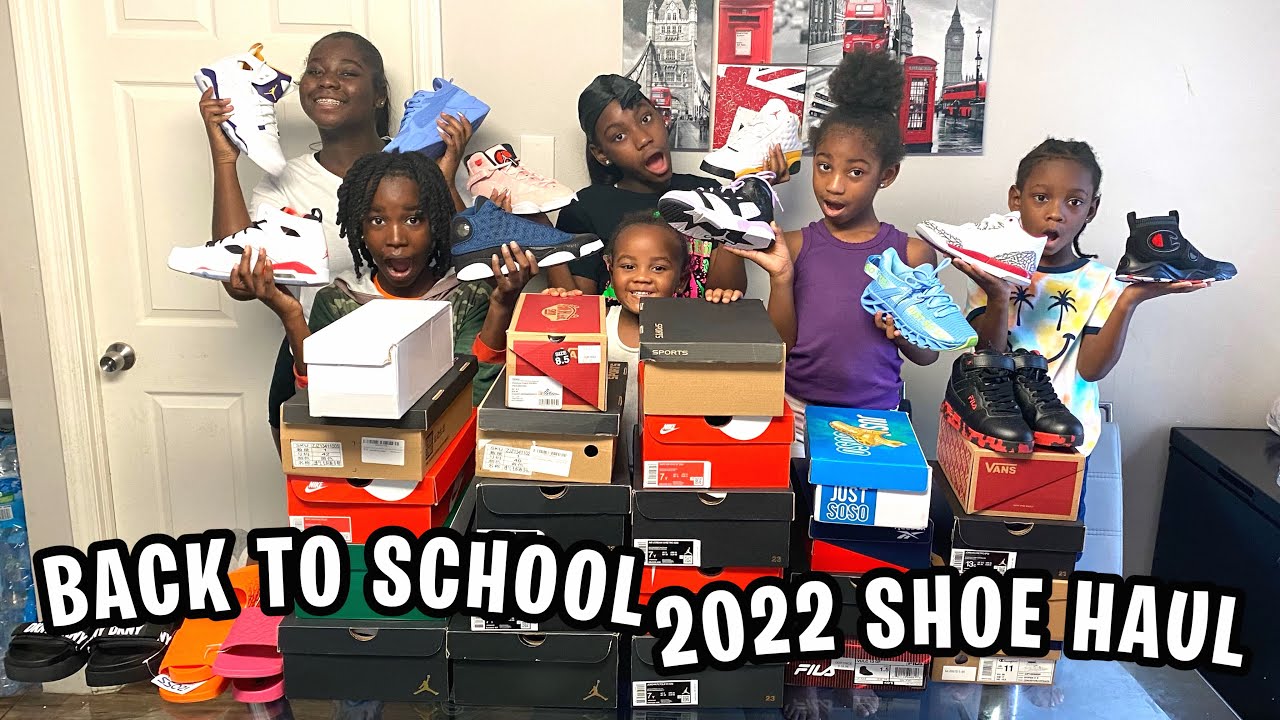 Back To School SHOE HAUL 2022