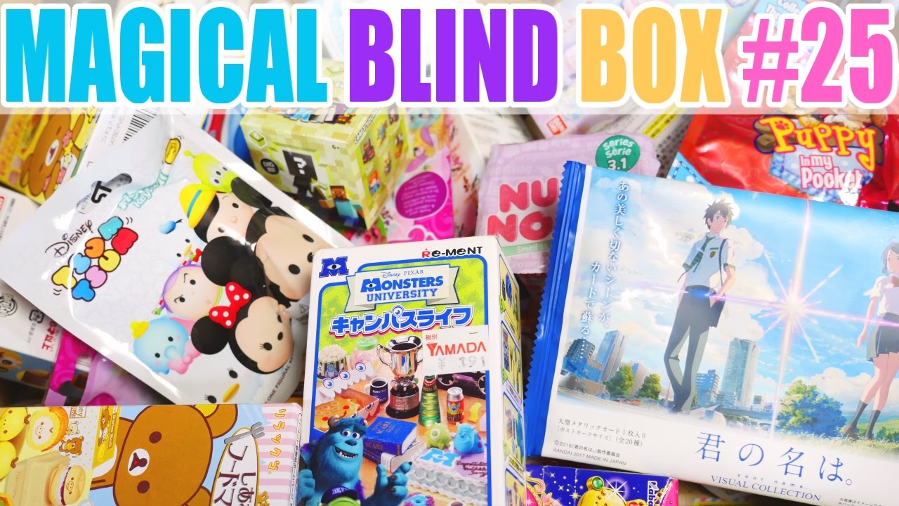 [Magical Blind Box #25] Disney Tsum Tsum, Finding Dory, Toy Story, Num Noms, Shopkins and MORE!