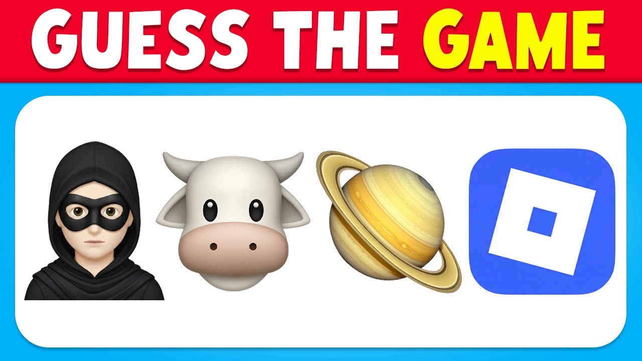 Guess the Roblox Game by Emojis? 🤷‍♂️🎮 Roblox Emoji Quiz Challenge!