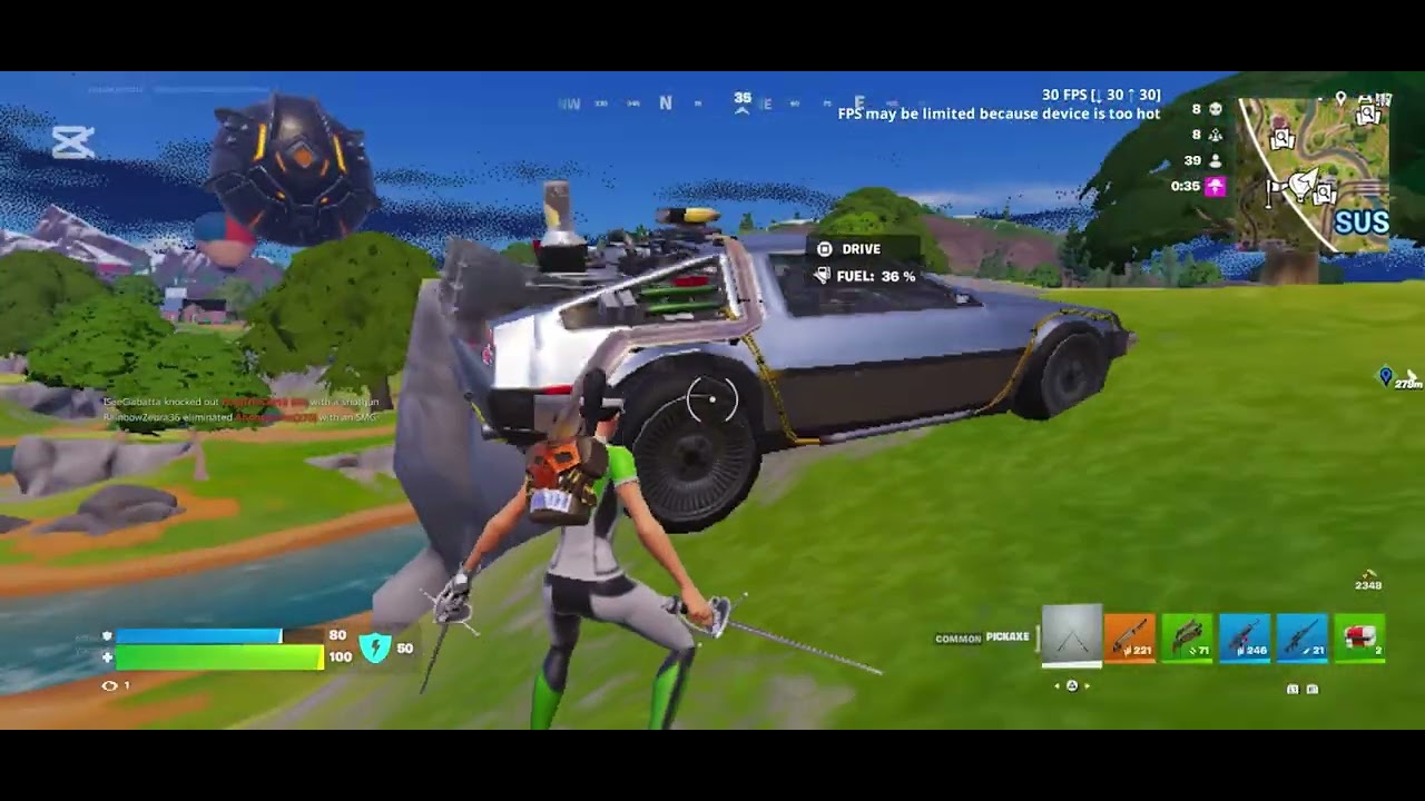 Fortnite zero bulid gameplay win solo vs duo 