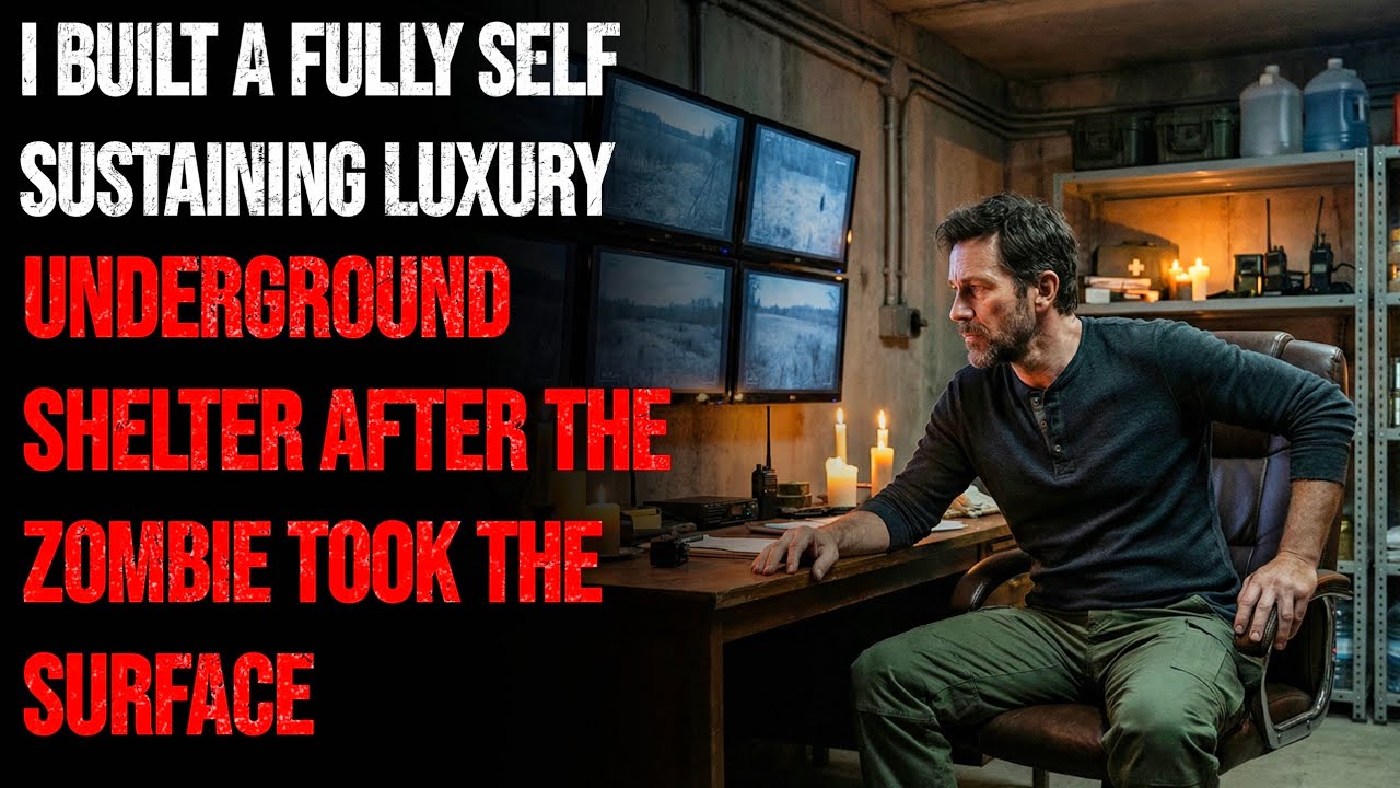 I Built a Fully Self Sustaining Luxury Underground Shelter After the Zombie Outbreak on the Surface