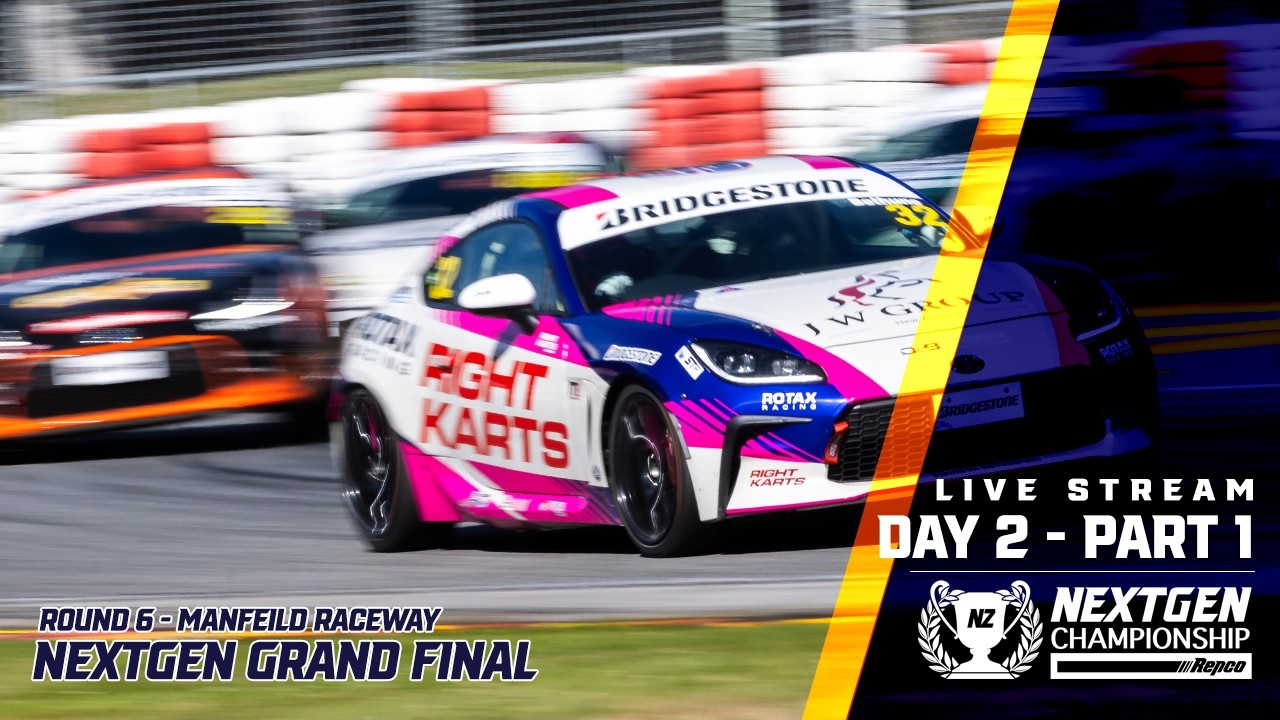 LIVE | Repco NextGen NZ Championship Grand Finale - Manfeild (Sunday PART 1)