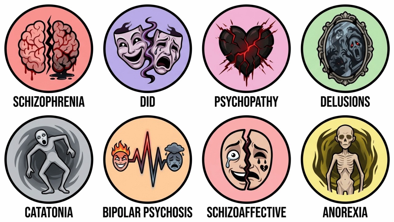 Every Mental Disorder & Its Effects Explained In 22 Minutes