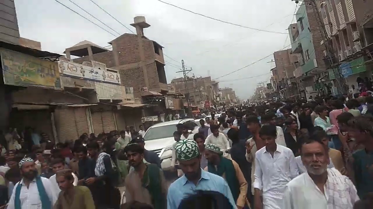 Dilbar Sain at Taj Masjid Moro 2024 | 10 Muharram Main Road Moro