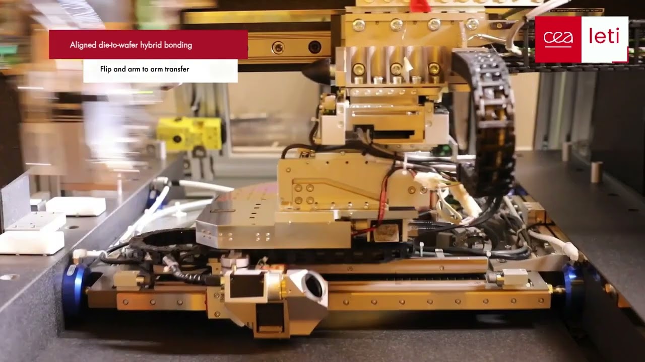 Discover  die to wafer hybrid bonding   CEA Leti