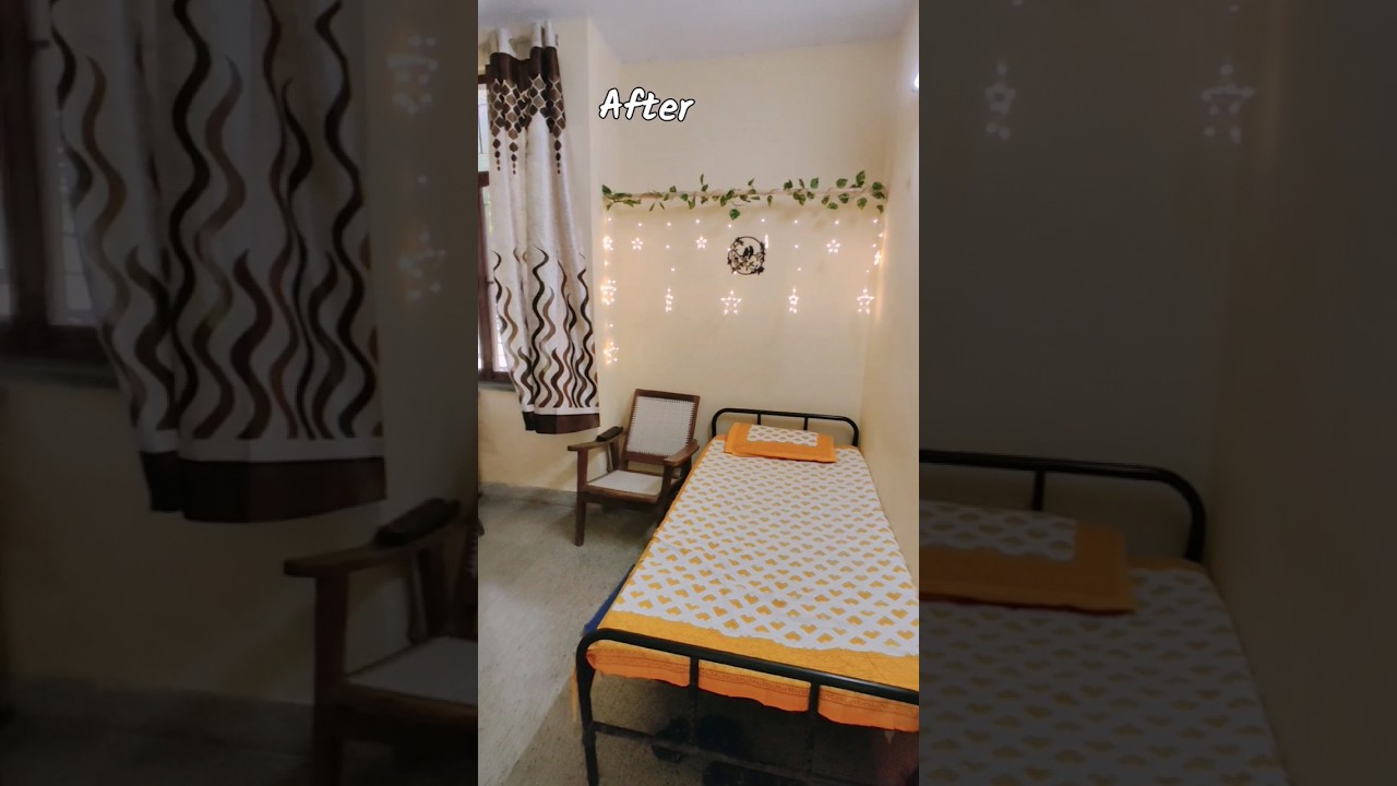 My Room Transformation✨ IIT Kanpur ❤️ #shorts