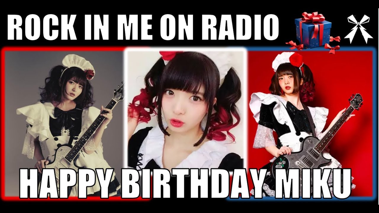 Песня группы Band-Maid «Rock In Me» вживую прозвучала на радио | С днём рождения, Мику 💜