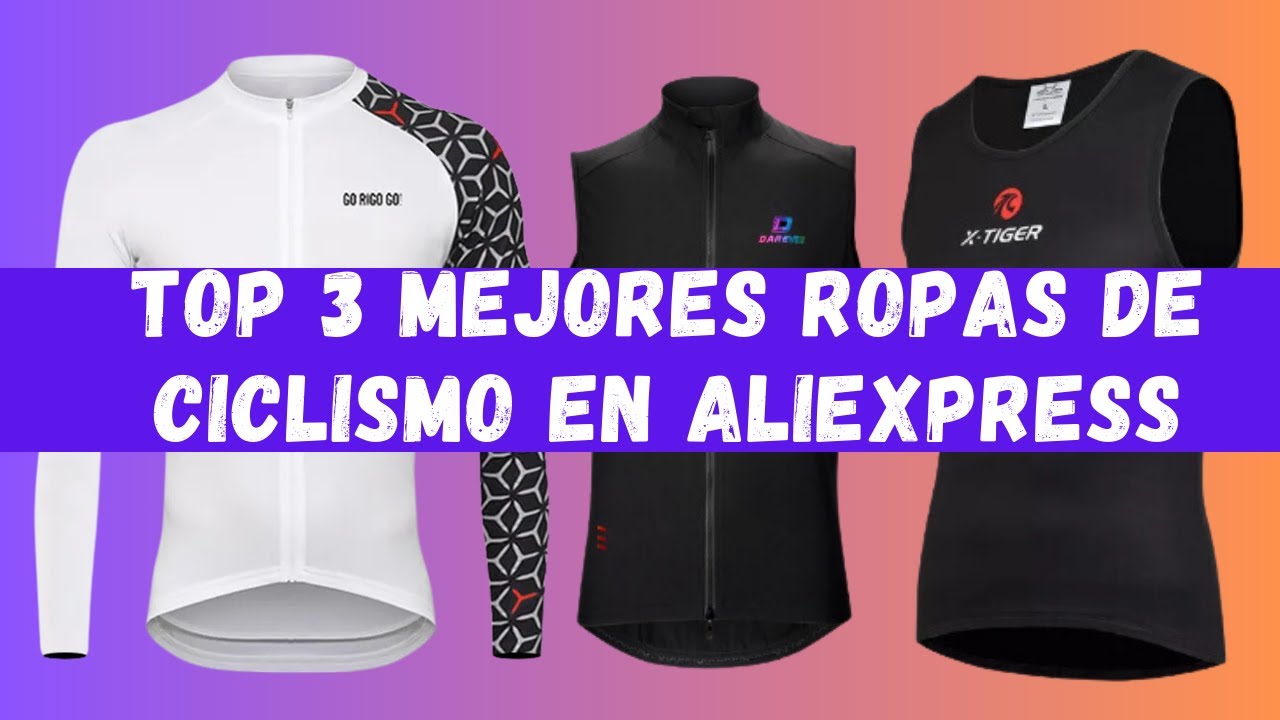 Top 3 mejores Ropas de ciclismo en Aliexpress 2023