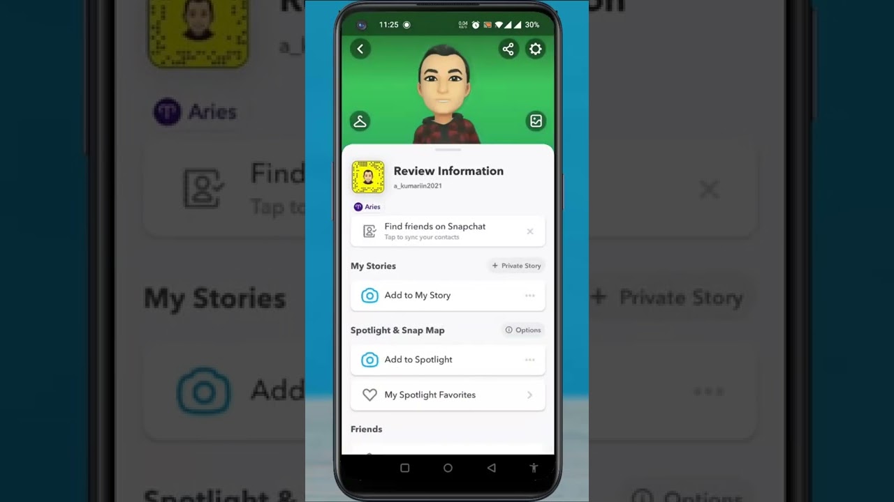 How to Find Snapchat Users from Your Contacts List #shorts