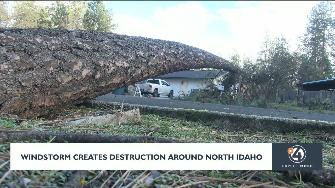 Windstorm creates destruction around North Idaho