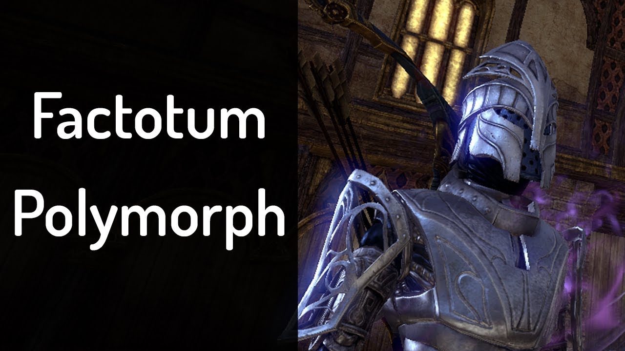 Elder Scrolls Online - FACTOTUM POLYMORPH Showcase (Crown Store Version)