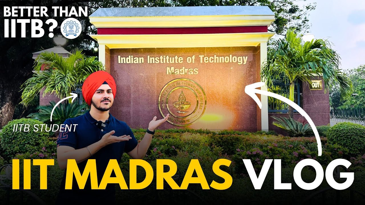My First Day at IIT Madras Vlog | When An IIT Bombay Student Goes to IITM 😂