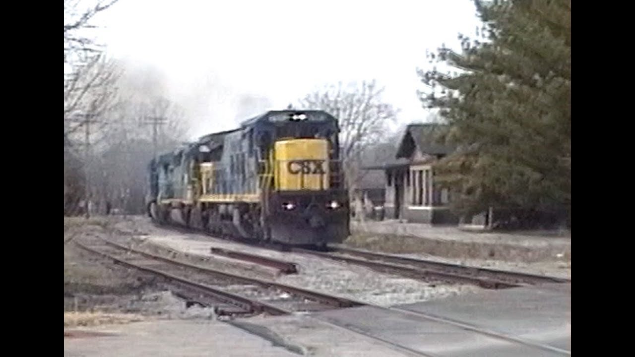 CSX Midland Subdivision in 2000 & 2001