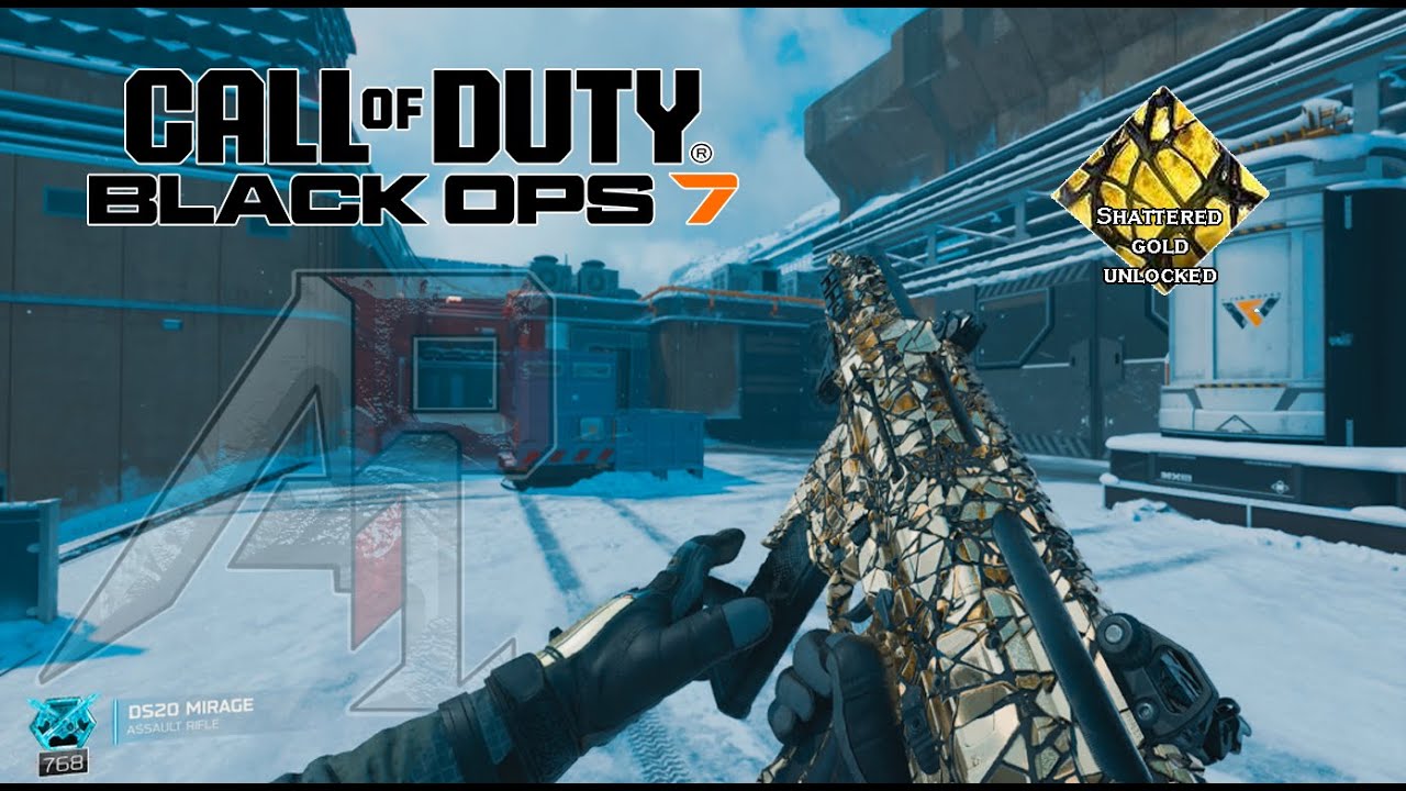 Bo7-Road to Singularity!! - Easiest AR- to Shattered Gold