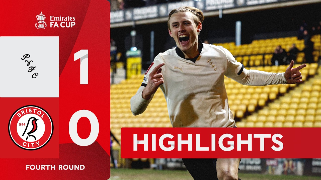 Incredible extra-time WINNER 🤯 | Port Vale (1-0) Bristol City | Emirates FA Cup 2025-26