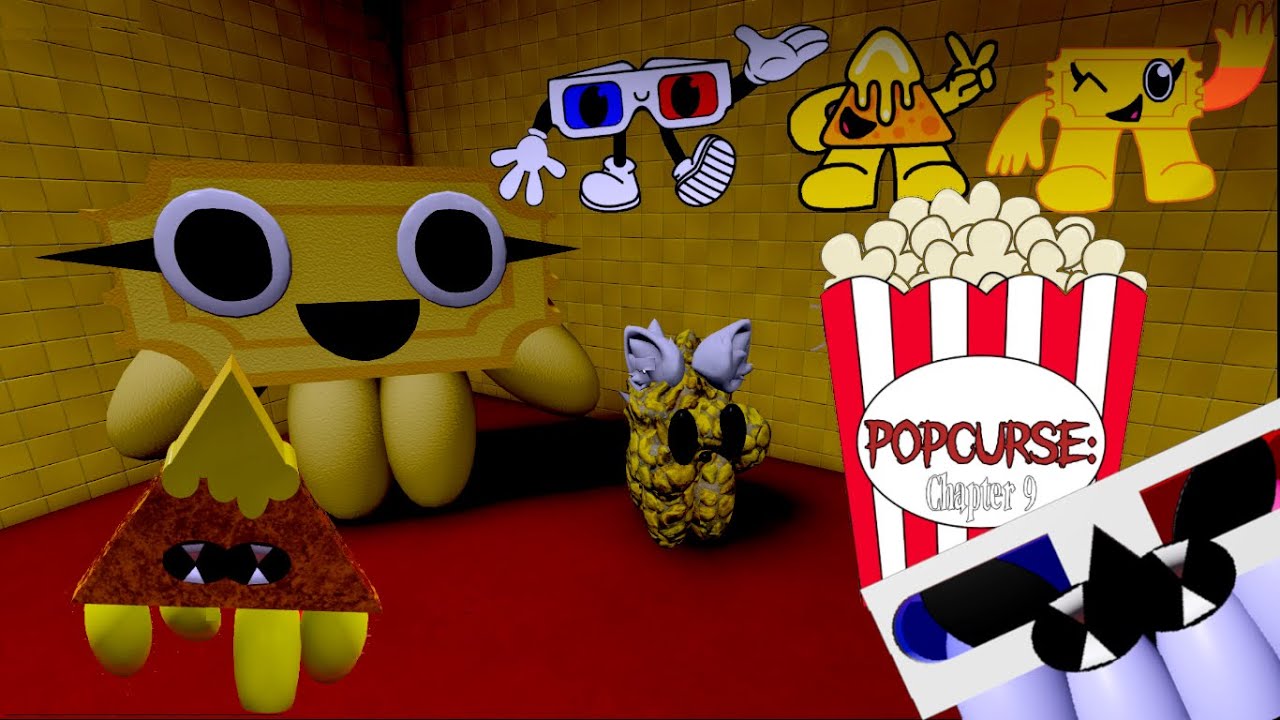 Popcurse Chapter 9 - Full Gameplay walkthrough {Roblox Mascot Monster}.