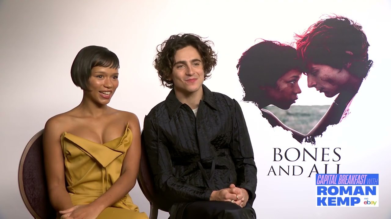 CapitalOfficial - Timothée Chalamet & Taylor Russell share their weird phobias 🤡 #bonesandall