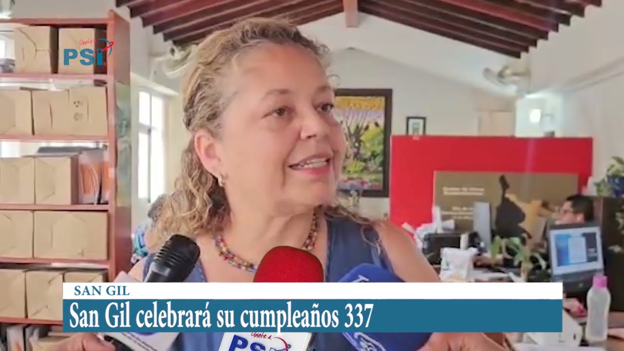 San Gil celebrará su cumpleaños 337