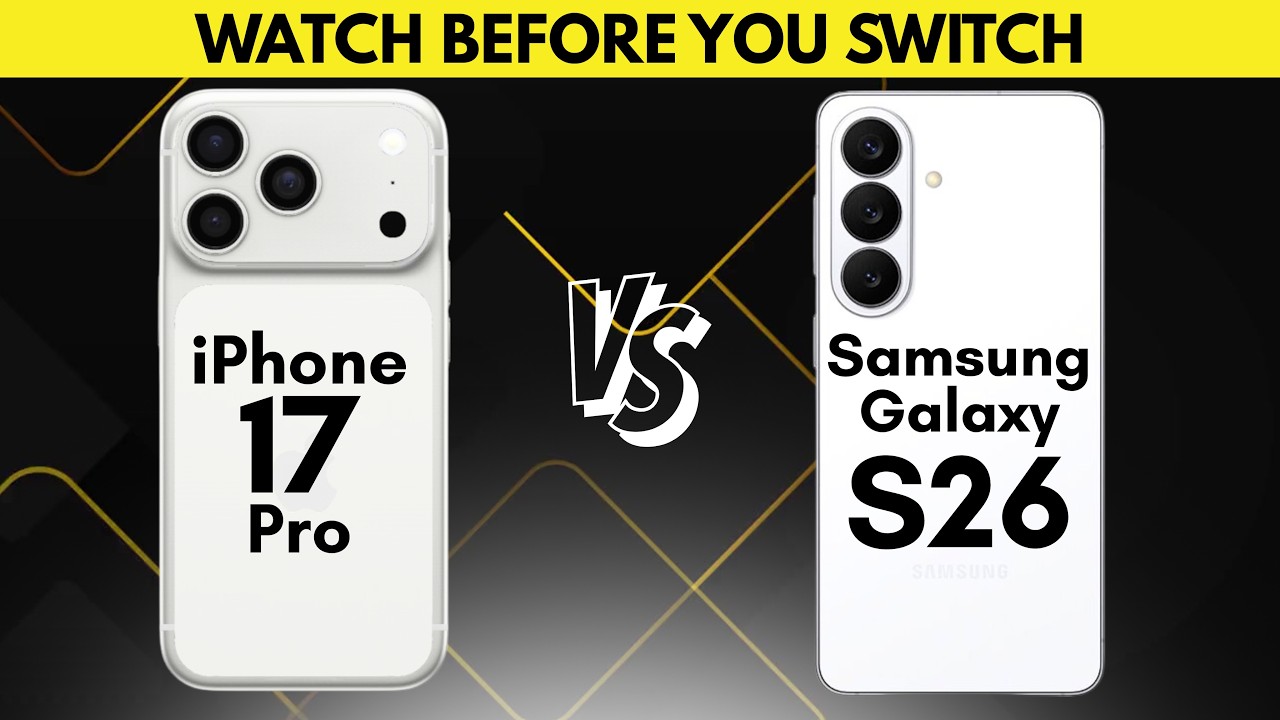 Samsung Galaxy S26 против iPhone 17 Pro — полное сравнение характеристик