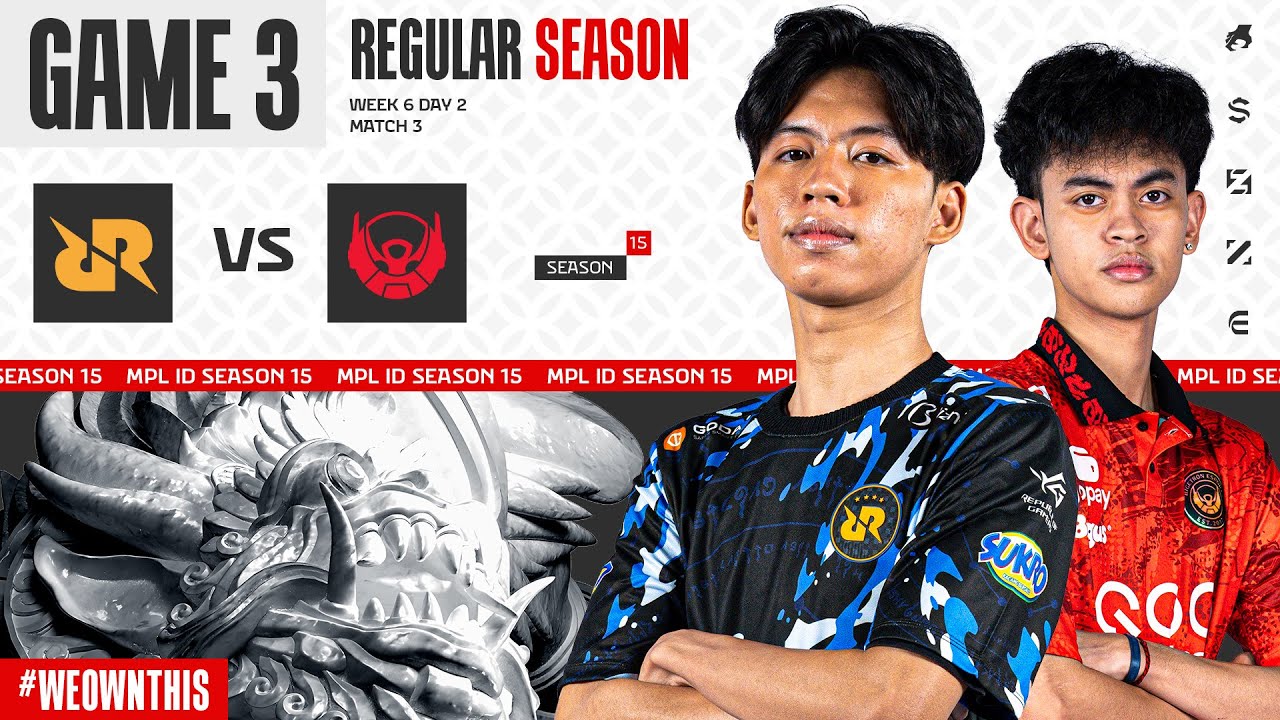RRQ HOSHI vs BIGETRON ESPORTS | Regular Season Week 6 Day 2 | Game 3 | #MPLIDS15