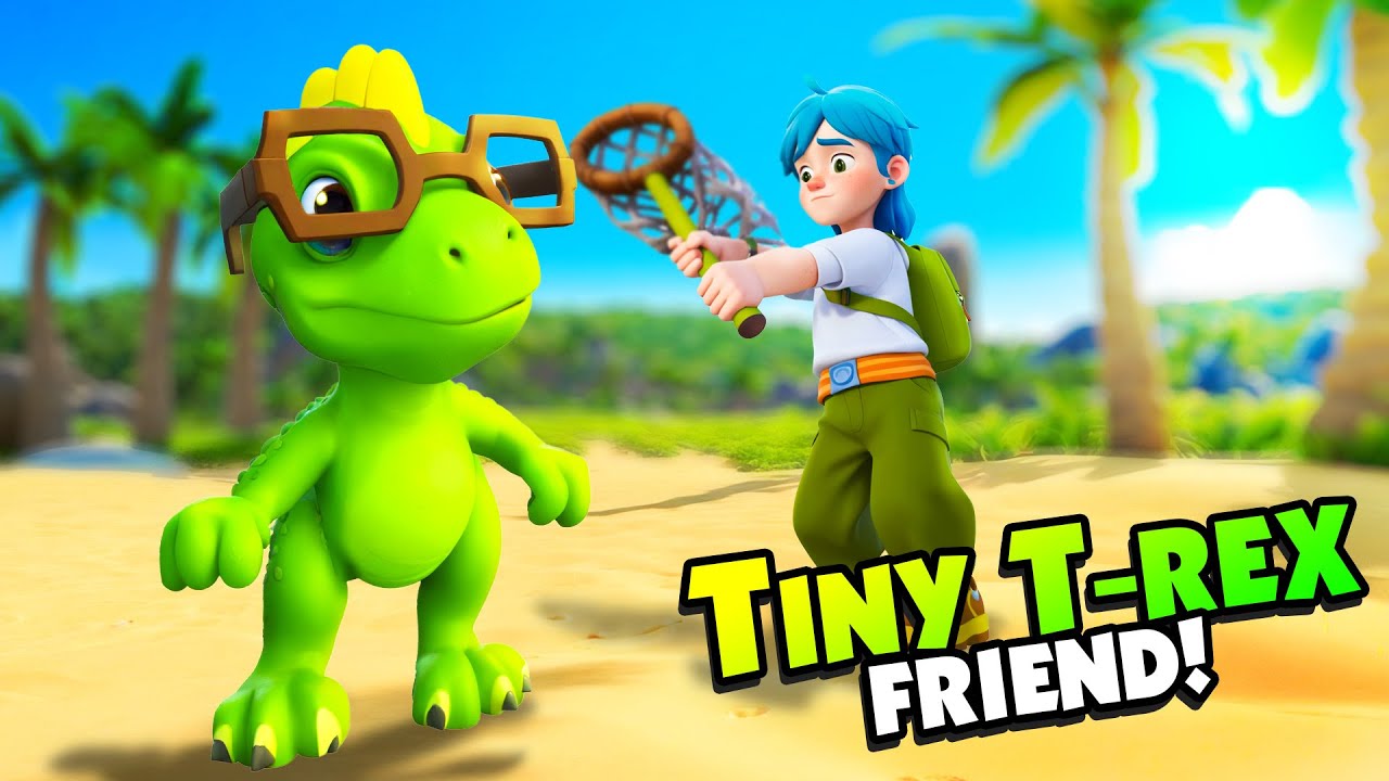 Catching a MAGIC Dinosaur Pet That Hunts Treasure! - Luma Island