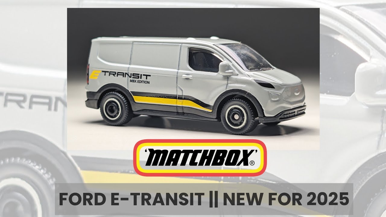 Matchbox 23' Ford E transit Custom - New for 2025