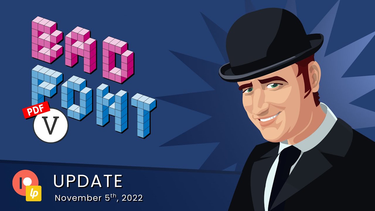 Bad PDF Fonts - Inkscape Developer Update, Nov 5th 2022