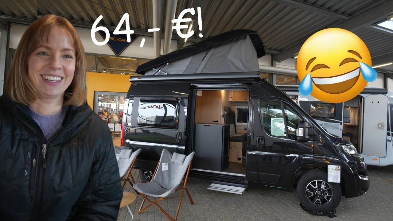 🔴 DAS 64,- € VOLKS-WOHNMOBIL! Sunlight Campervan Van Cliff V540 Adventure Edition 2024