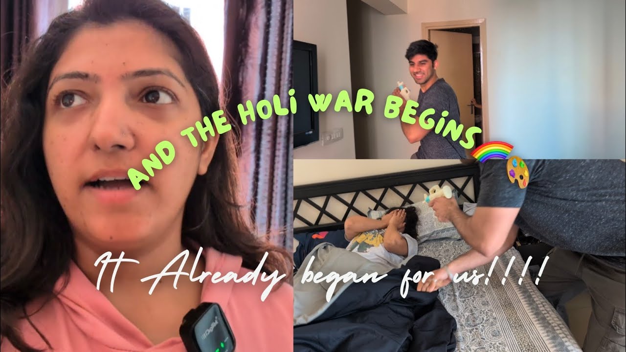 Holi War Began at 10AM  | Best Sunday Ever | Prank