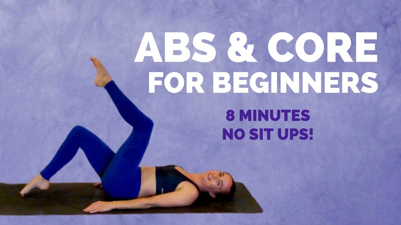 Yoga for ABS AND CORE STRENGTH - 8 Min for Beginners with No Sit Ups!